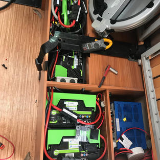 Solar Panel Battery Bank