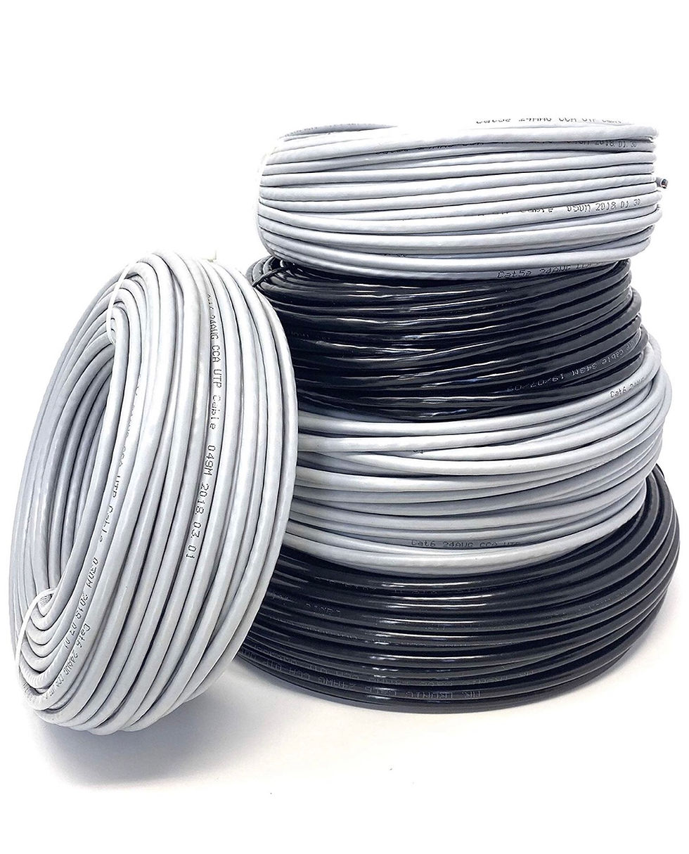 Thumbnail: Mr. Tronic 305m Ethernet Network Bulk Cable | CAT6, AWG24, CCA, UTP (305 Meters,