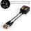 Thumbnail: VIMVIP 1080P AHD/HD-CVI/TVI/CVBS Passive HD Video Balun Transmitter 4 Pairs (UTP