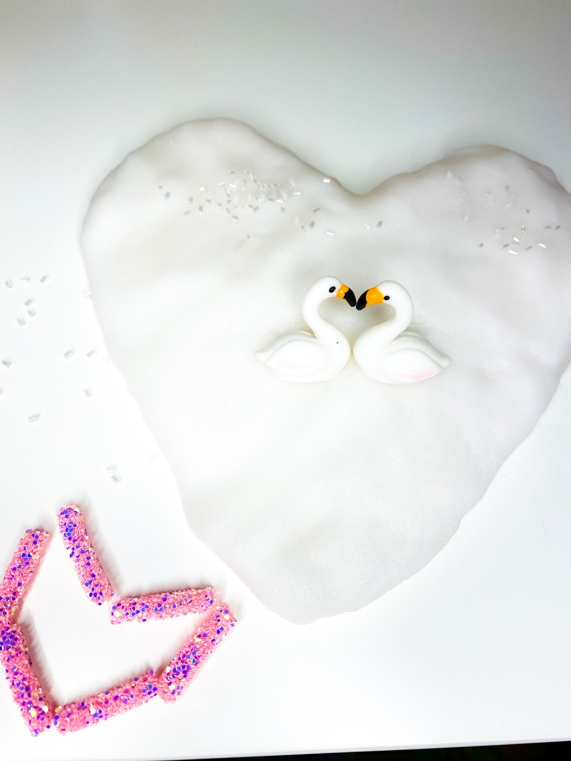 Лебедь слайм