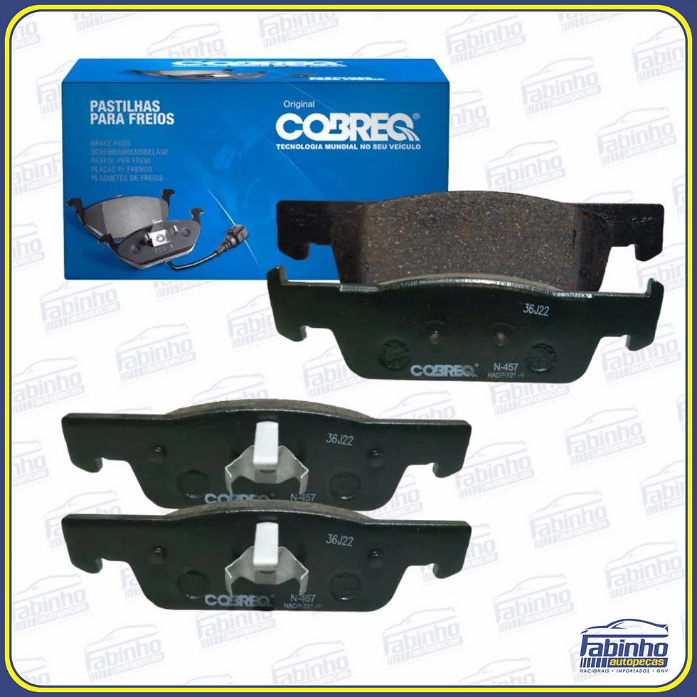 Pastilhas do Freio Dianteiro Renault Novo Logan/Novo Sandero Todos 2014 à Diante