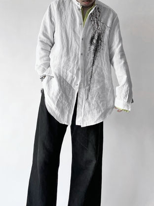 amachi. × Yuriko Takagi "Spanish Moss Shirt"