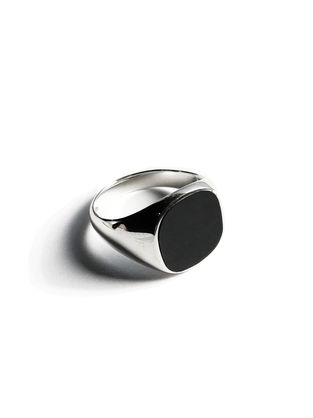 on the sunny side of the street "Horn Signet Ring"