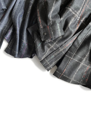 amachi. Collection 011 "Gradation Grid Shirt"