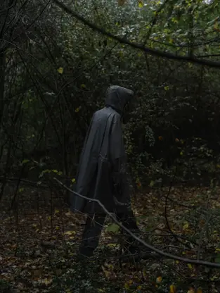 ROA "Surface Packable Grid Rain Coat"