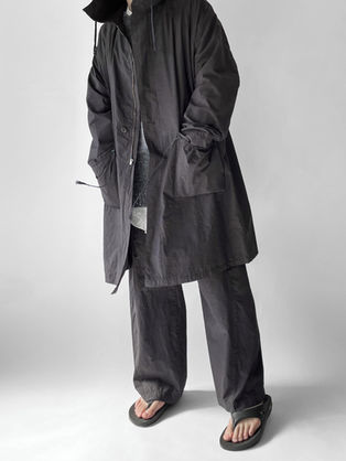 amachi. Collection 014 / SS2024 "Fabric Forming Coat + Fabric Forming Baggy"