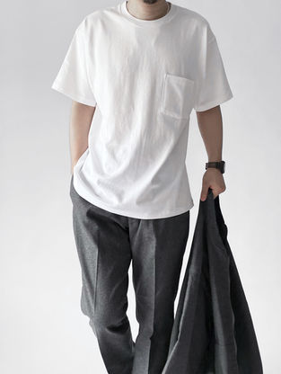 STABILIZER GNZ "lot.3-01 crew neck t-shirt"