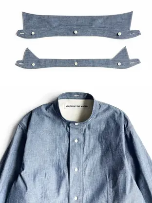 YOUTH OF THE WATER Autumn/Winter Twenty Five "253-04003 SHIRT"