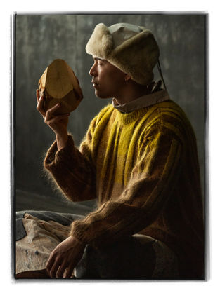 amachi. Collection 011 "Vertical Gradation Knit"