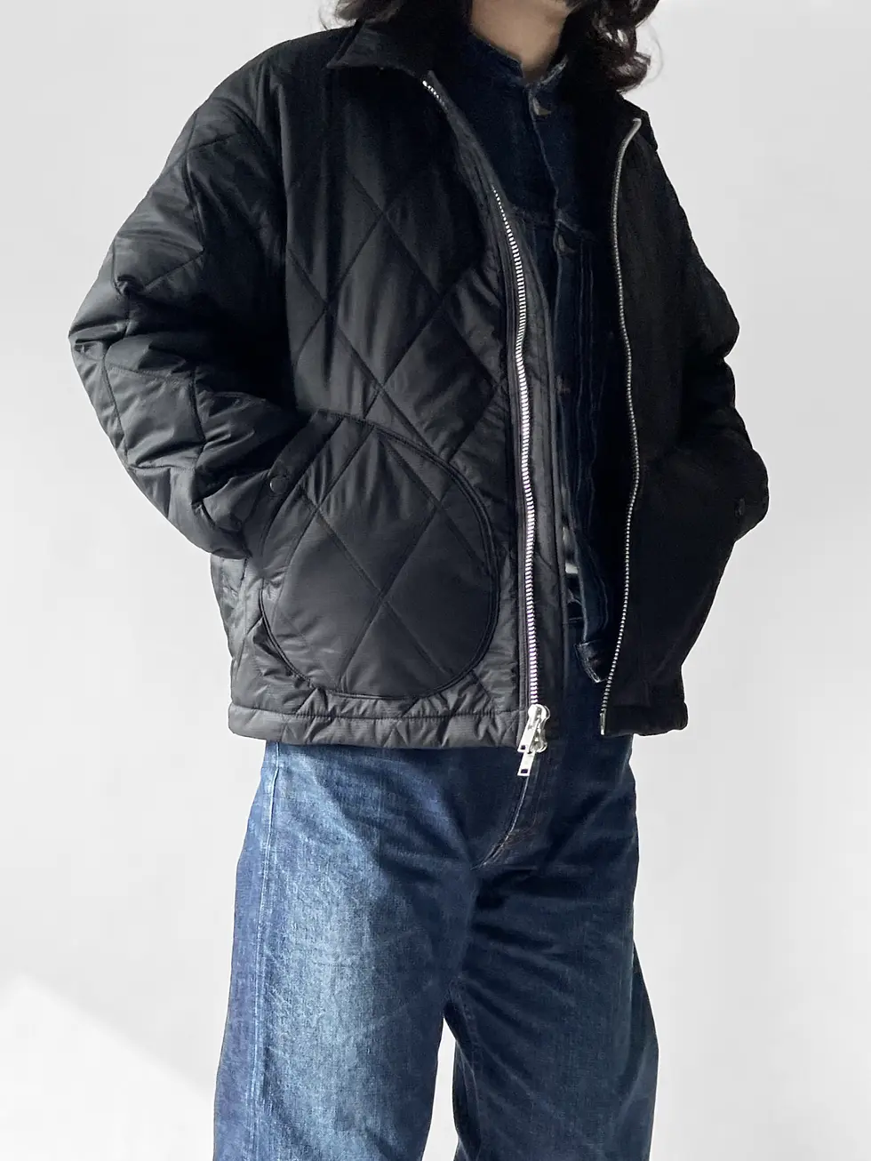 STABILIZER GNZ "lot.8-53CP quilted mechanics jacket"