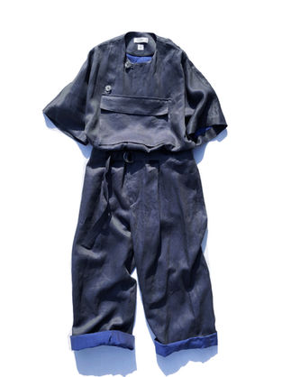 amachi. × Elise Gettliffe "Front Pocket Jump Suit"