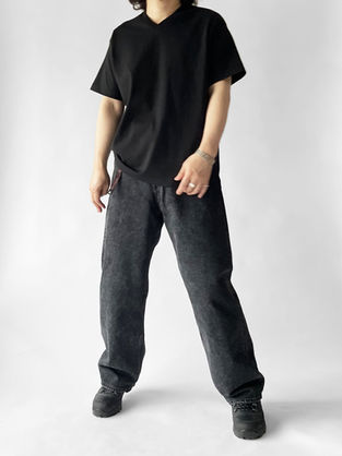 STABILIZER GNZ "lot.3-10 v neck t-shirt"