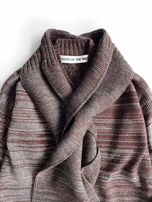 YOUTH OF THE WATER Autumn/Winter Twenty Six "262-06001 KNIT + 262-09001 SCARF"