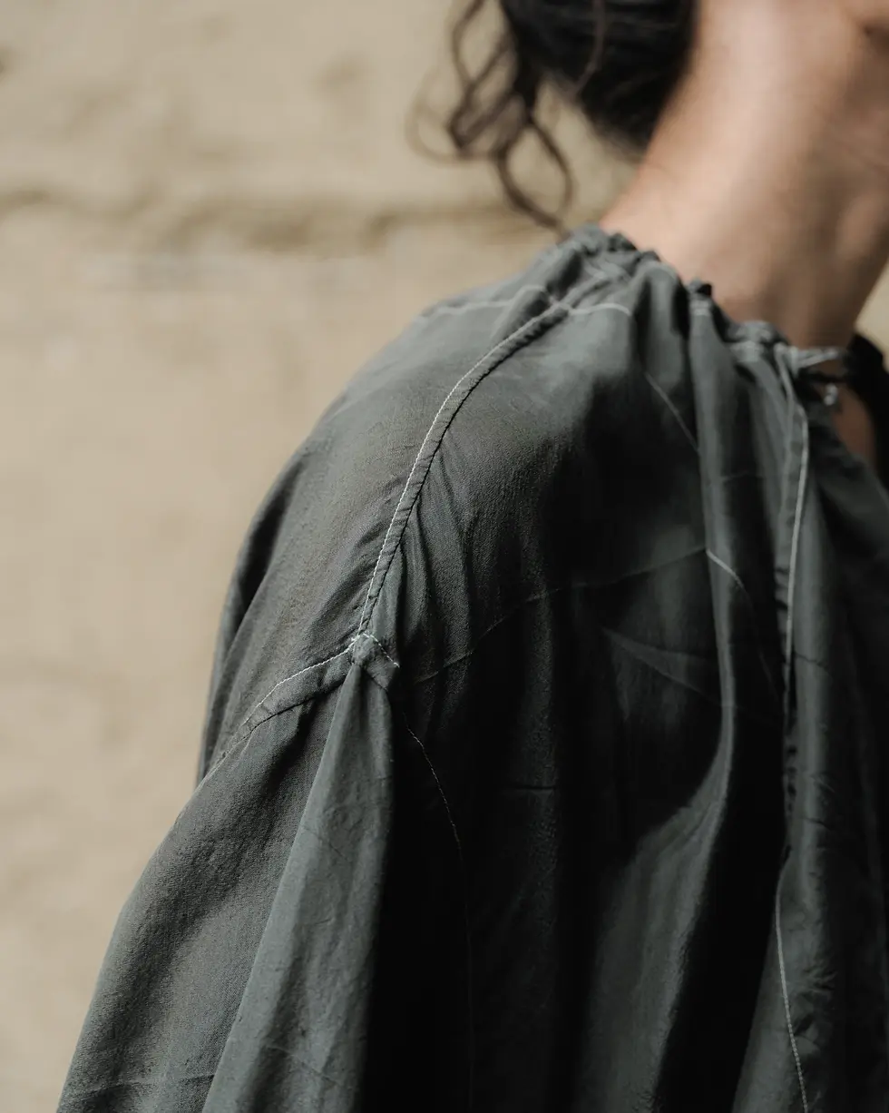 amachi. Collection 018 / SS2026 "Kashmir Silk Shirt"