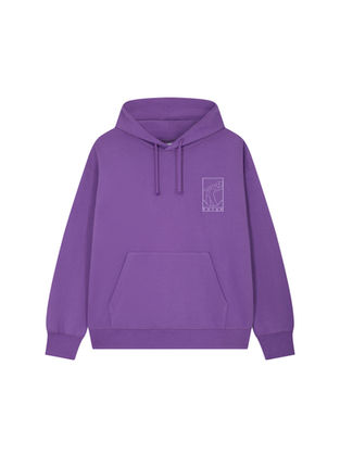 FUTUR "01 Outline N Fit Hoodie / Deep Lavender"
