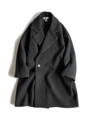amachi. × Elise Gettliffe Collection 011 "Dolman Sleeve 4Button Coat"