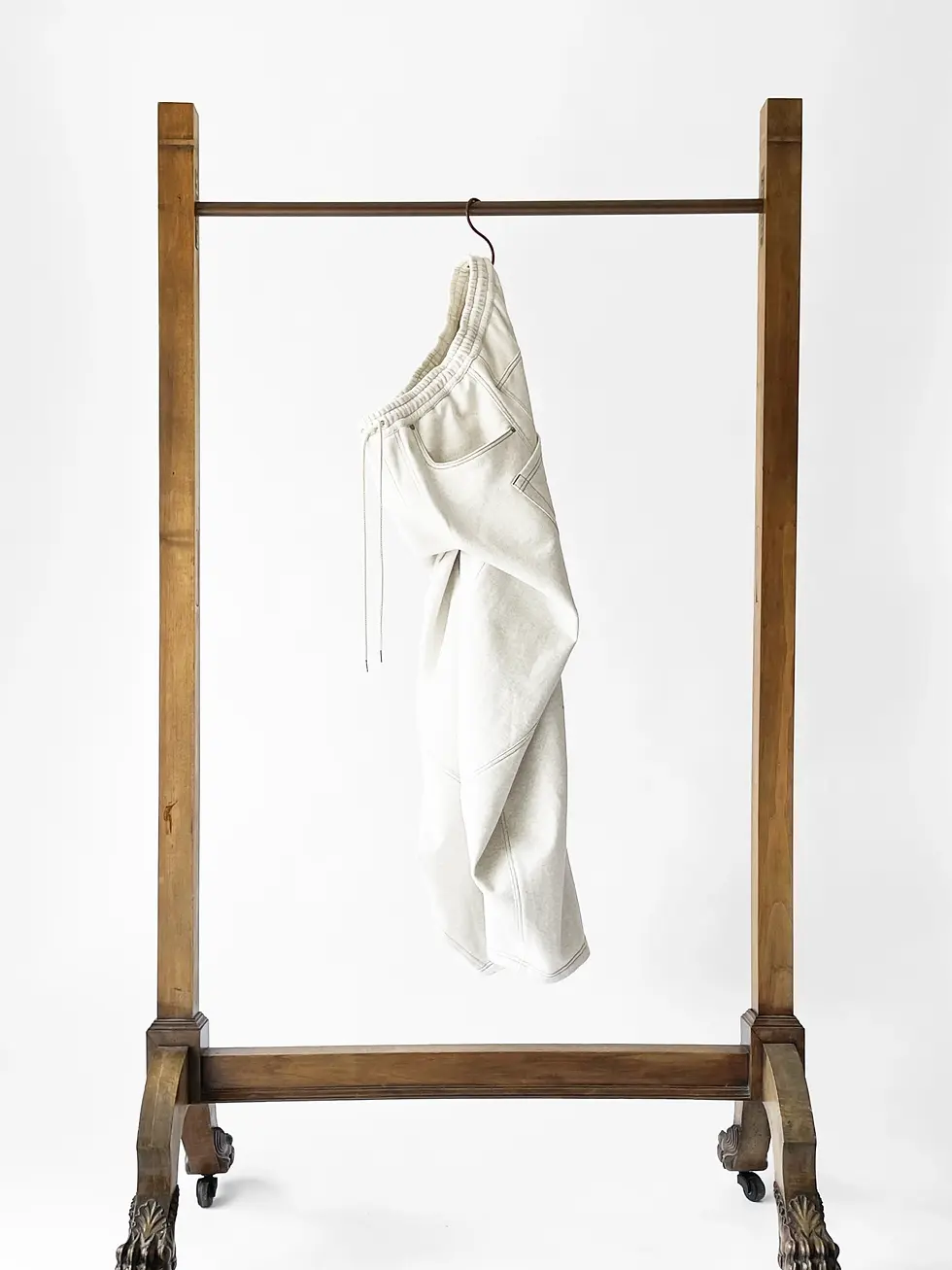 KHOKI 26fw collection 015 "3D cutting sweat pants"