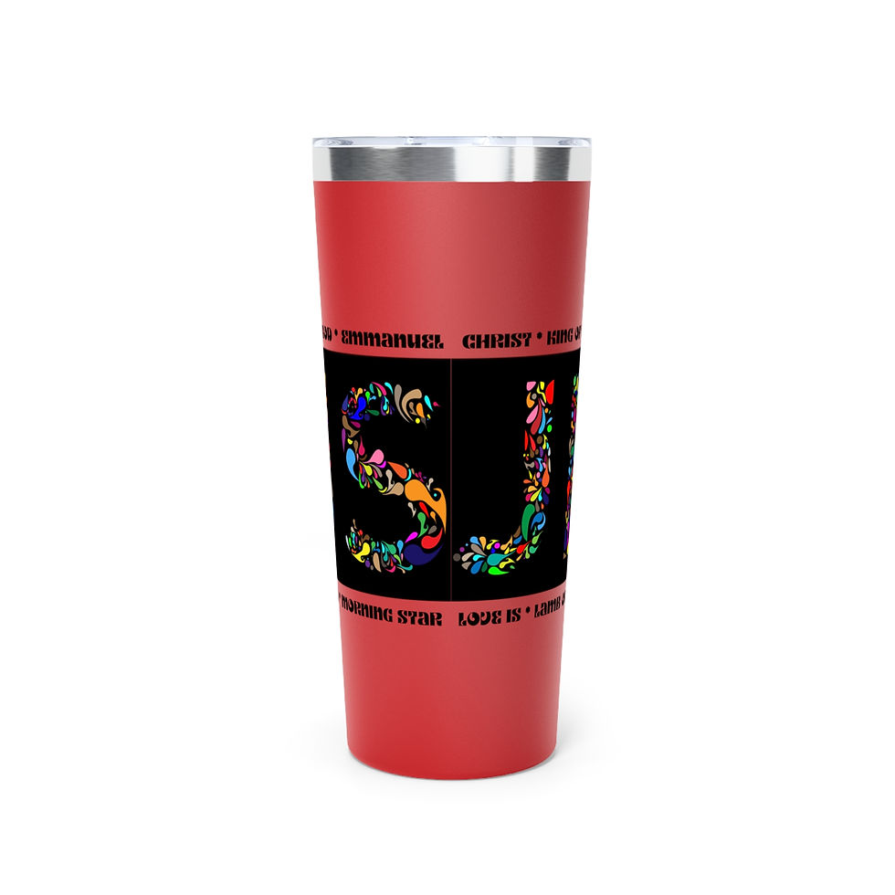 Thumbnail: Jesus Name Above All Names Copper Vacuum Insulated Tumbler, 22oz