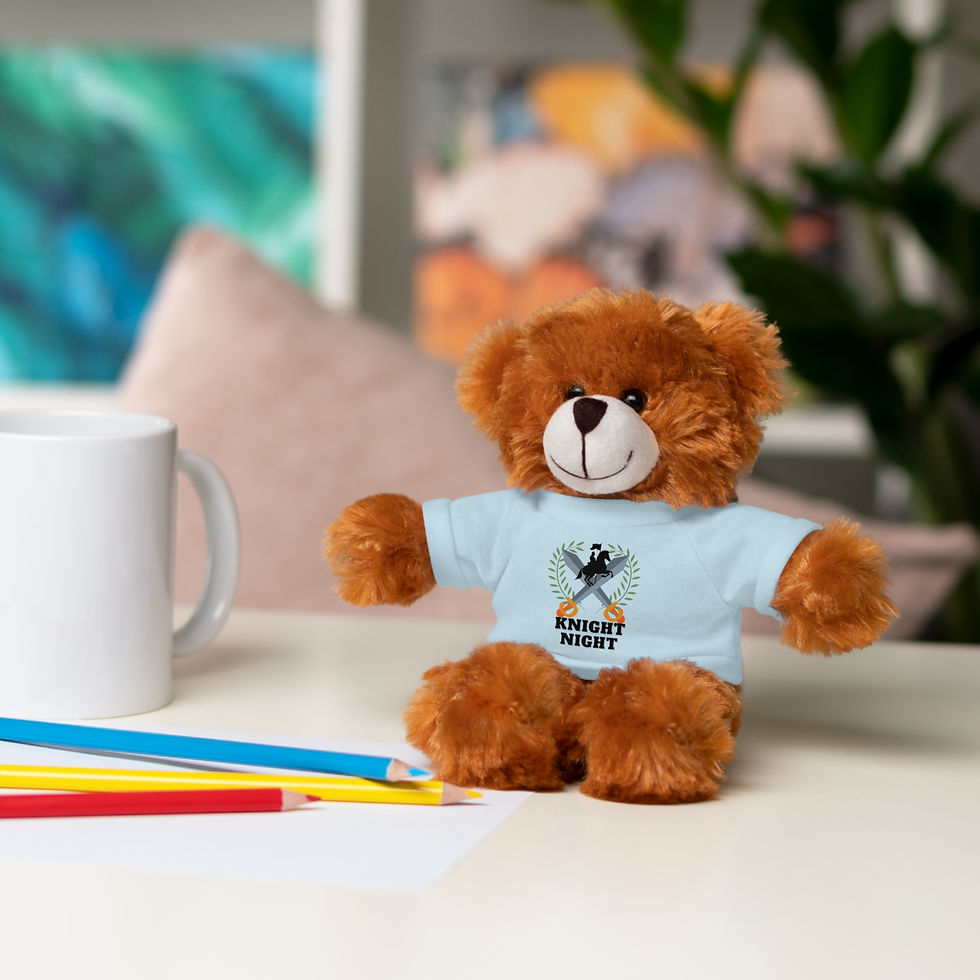 Thumbnail: Knight Night Stuffed Teddy Bear  with Tee