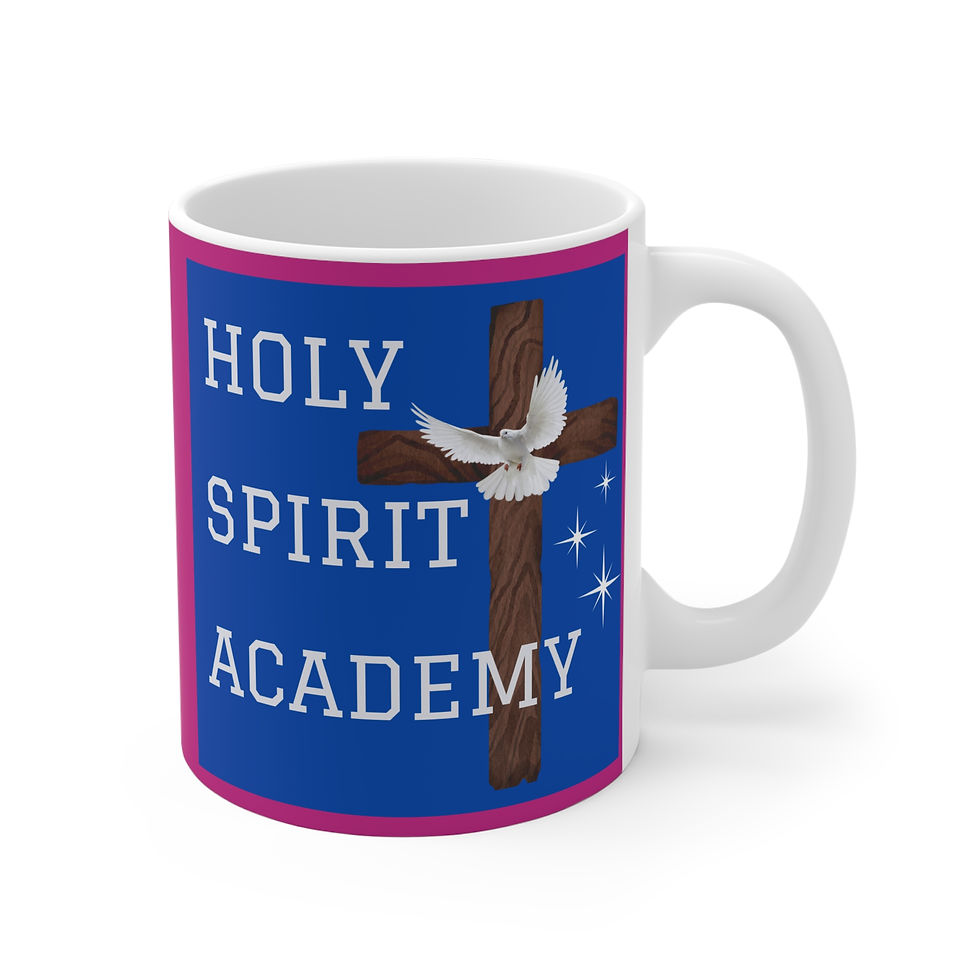 Thumbnail: The Holy Spirit Academy Ceramic Mug (11oz\15oz\20oz) Pink