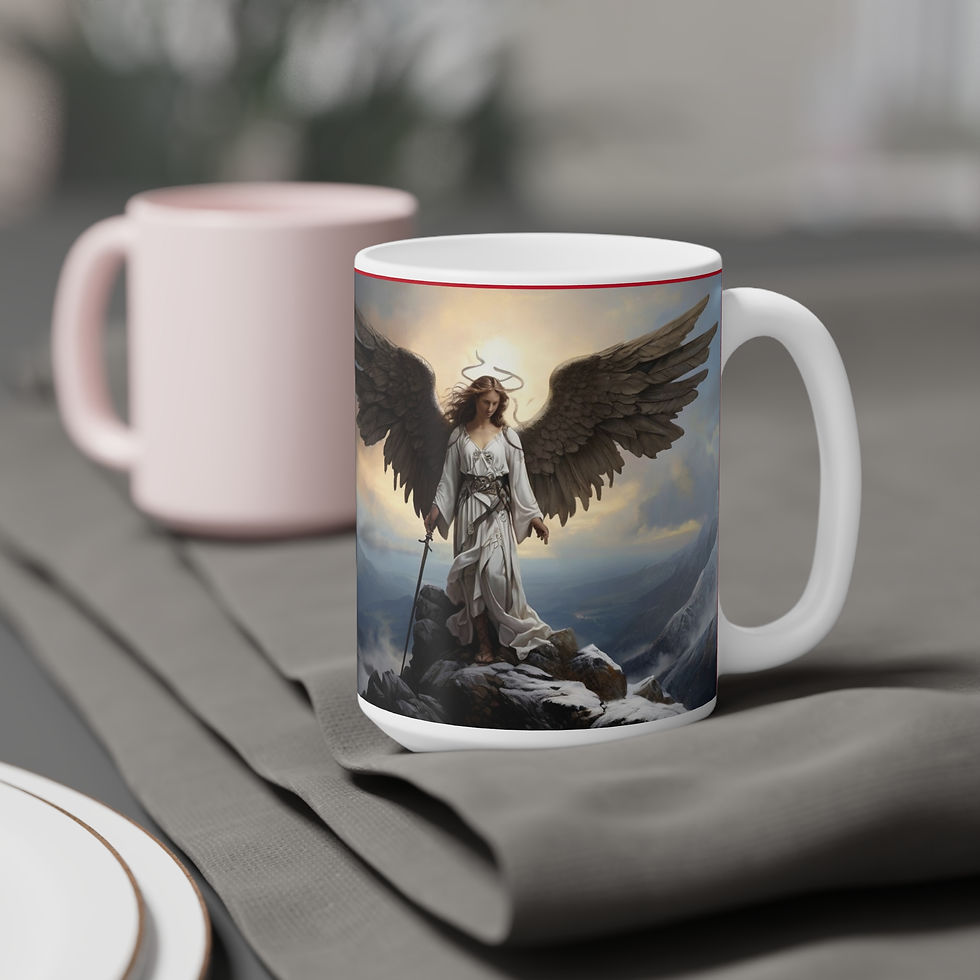 Thumbnail: “I Survived Because God Won” Mug – Red Edition (11oz\15oz\20oz)