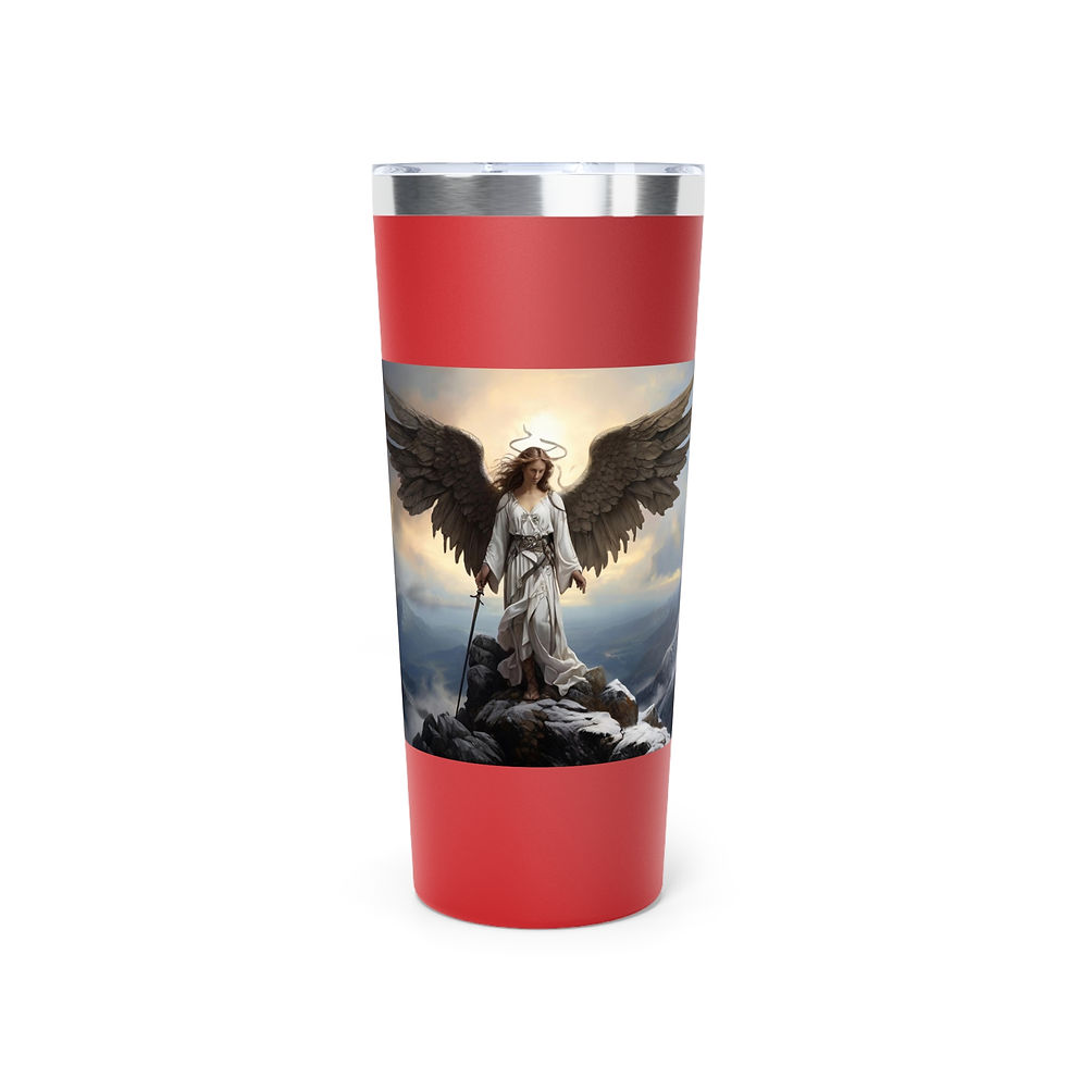 Thumbnail: "I Survived Because God Won" – 22oz Vacuum Insulated Tumbler