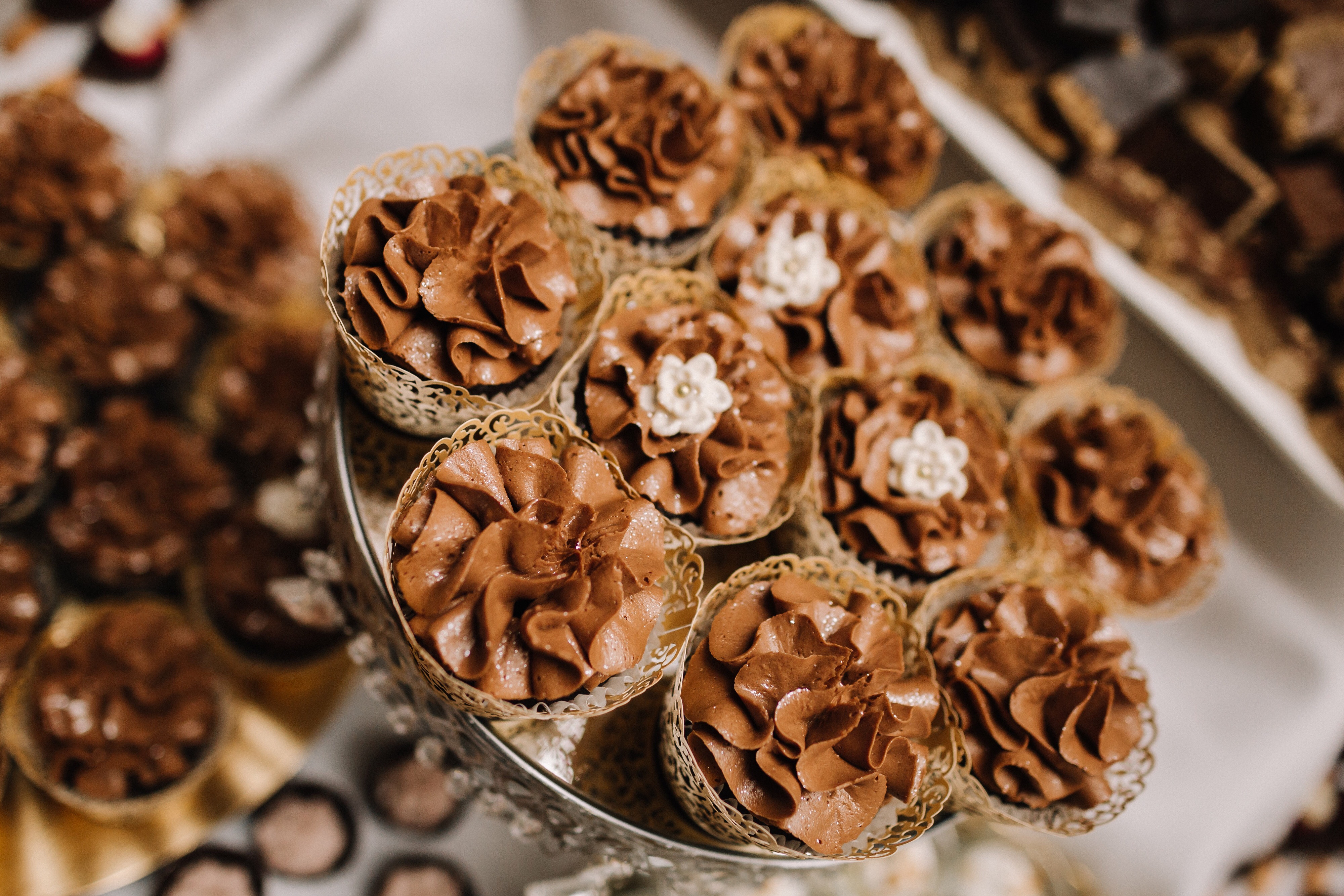 Arranged Food and Objects