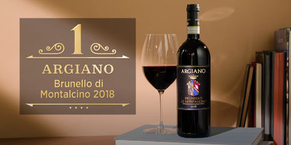 Brunello di Montalcino 2018 di Argiano eletto miglior vino al mondo da Wine Spectator