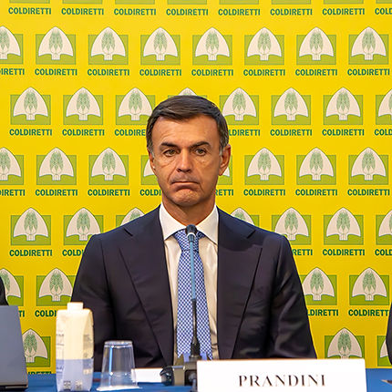 Conferenza Stampa Merano WineFestival 2025 - Il Presidente di Coldiretti Ettore Prandini