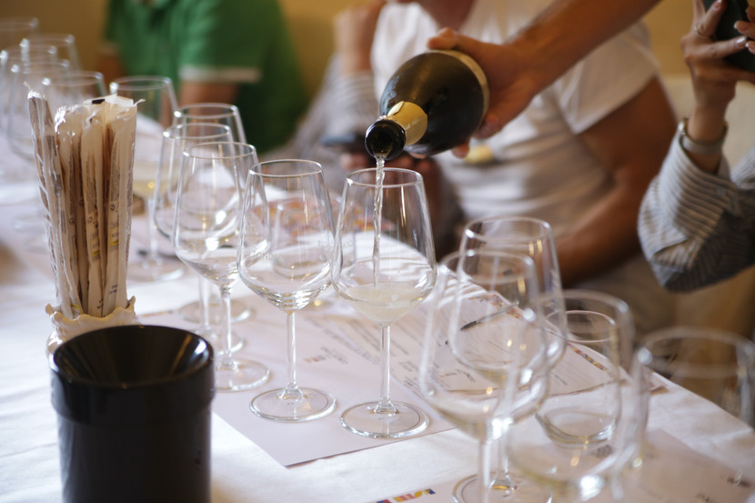 Un momento della masterclass del 15° #blindbloggertasting