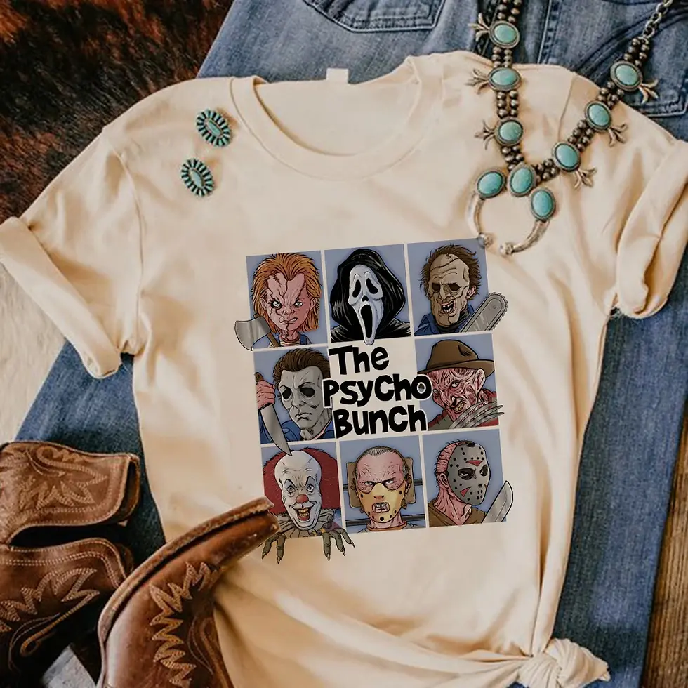Thumbnail: Halloween Horror Ghost Tee