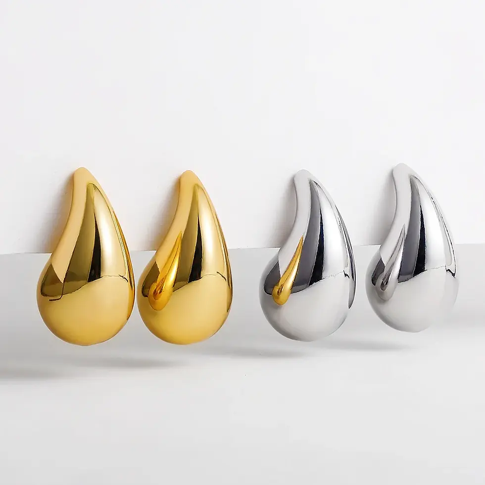 Thumbnail: DOTEFFIL Waterdrop Drop 925 Sterling Earrings