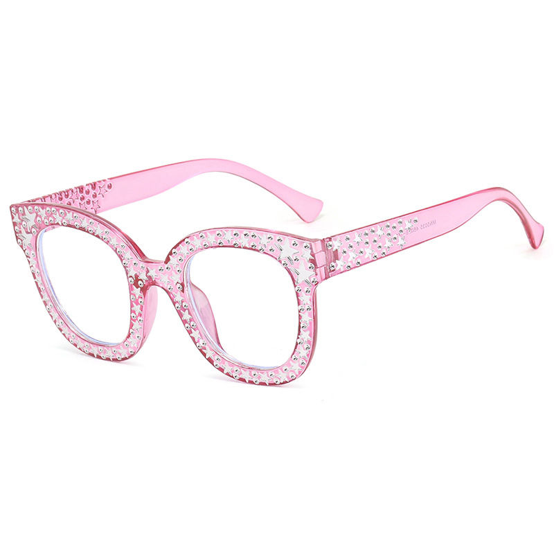 Thumbnail: Vintage Square Diamond Star Sunglasses