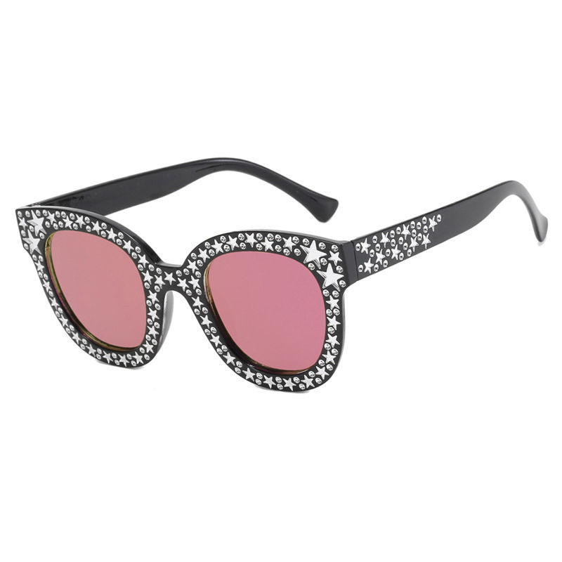 Thumbnail: Vintage Square Diamond Star Sunglasses