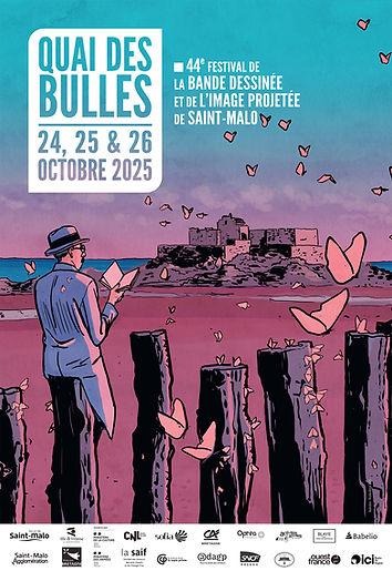 Quai des bulles 2025 illustration Nicolas Barral