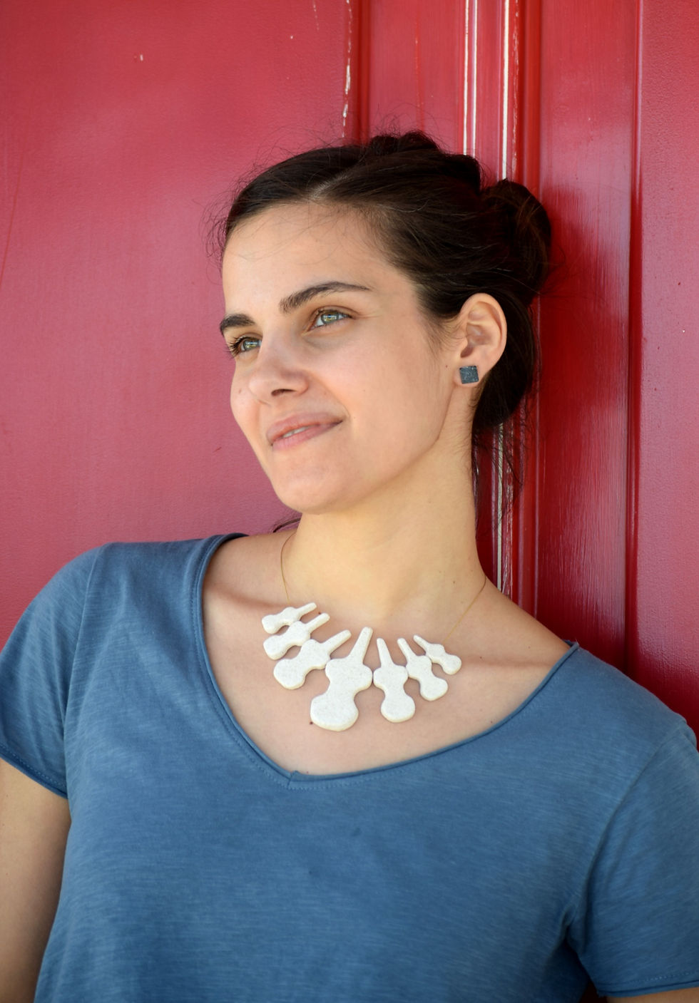 Thumbnail: Black Marble Earrings
