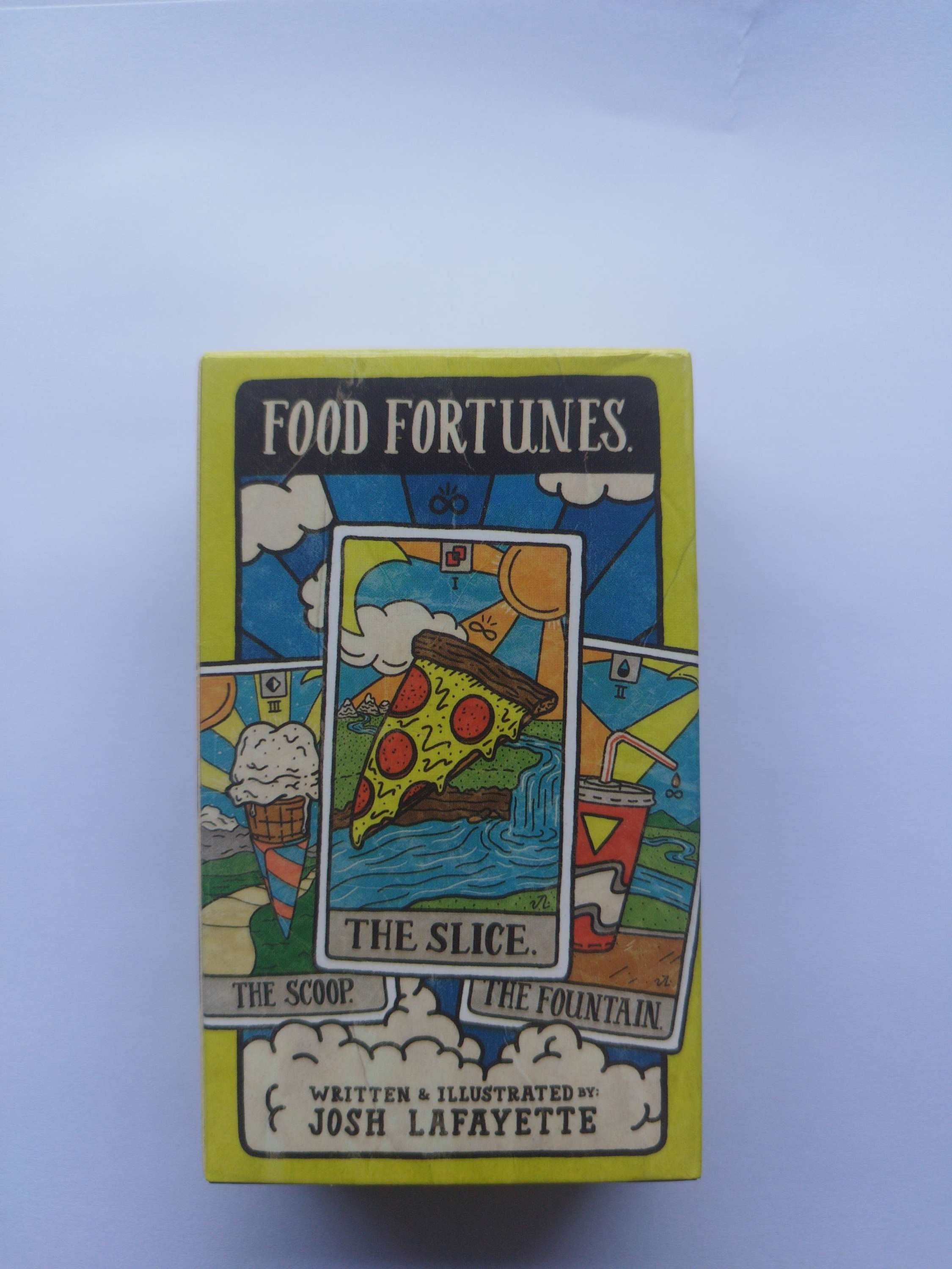 FOOD FORTUNES tarot ( código QR guía en español)