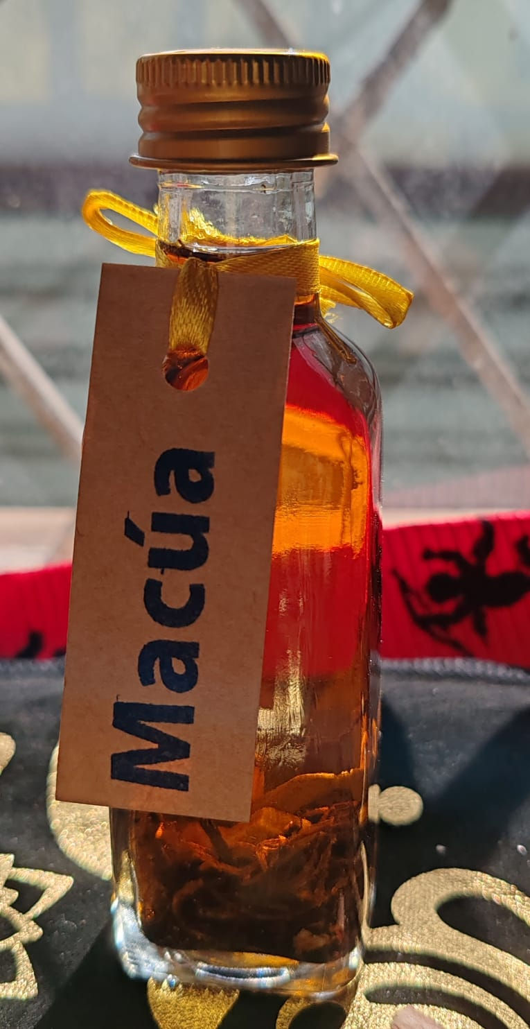 PAJARO MACUA " perfume preparado con amuleto"