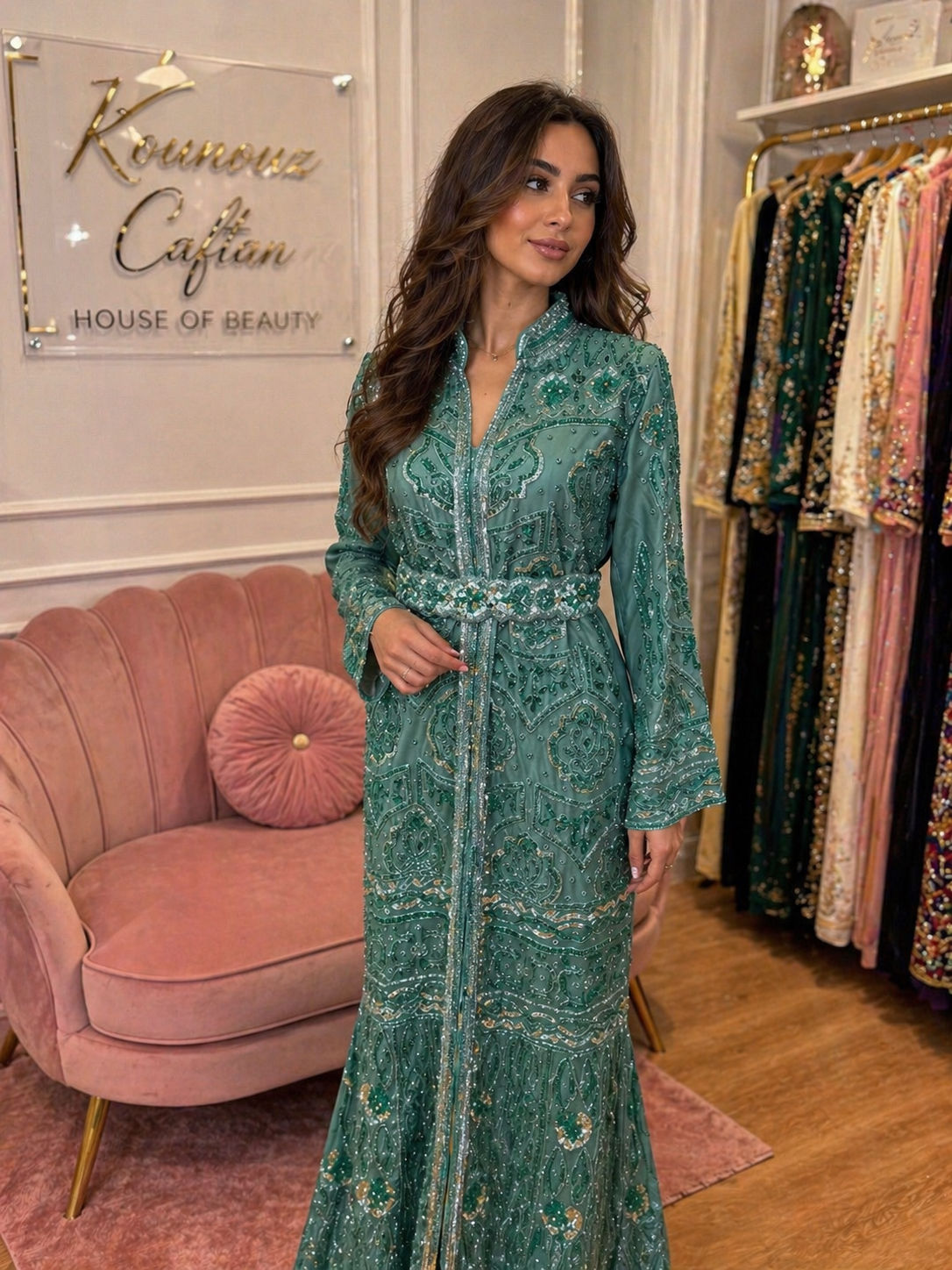 Caftan inspi romeo sur mesure