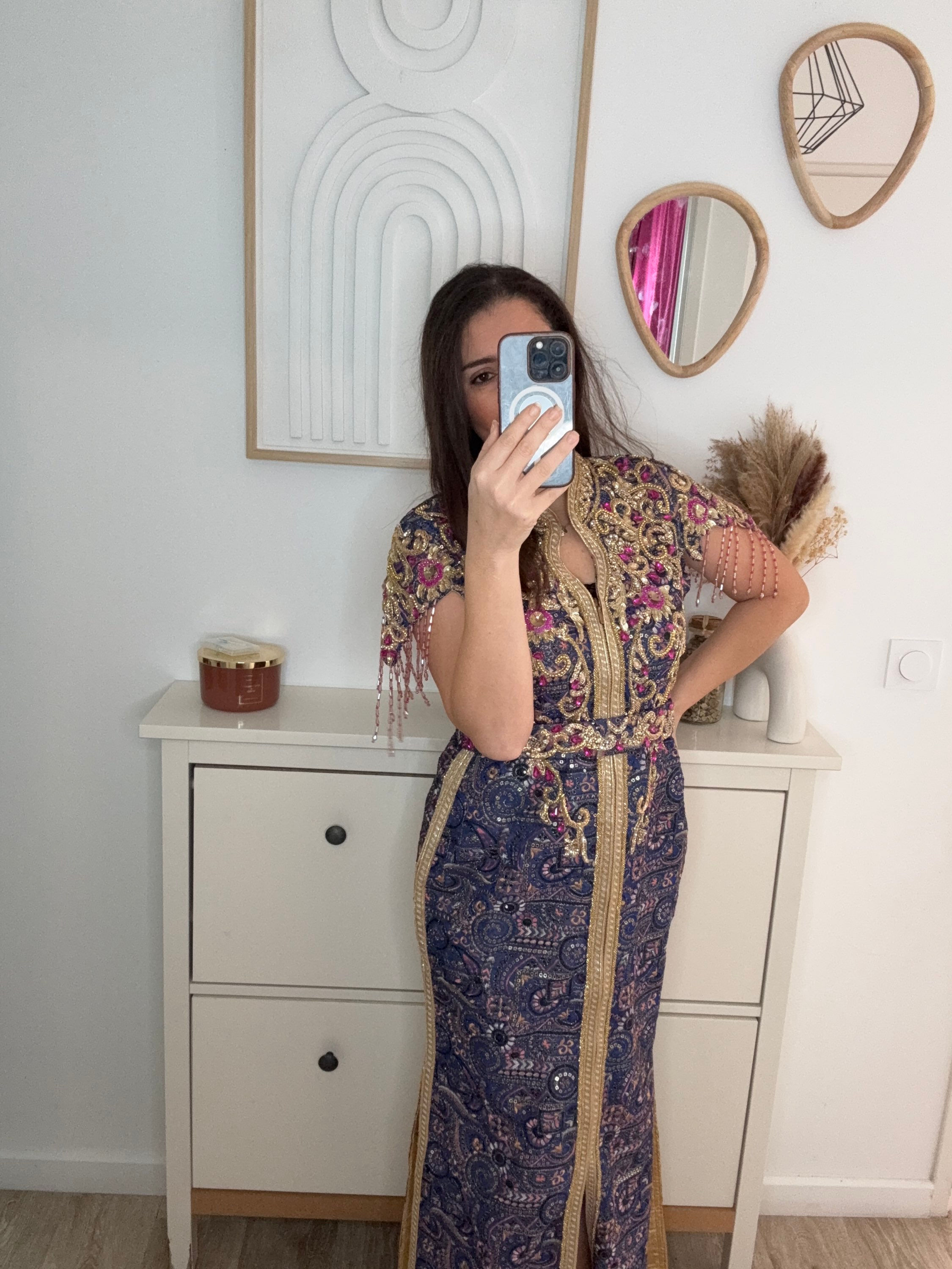 Caftan sari luxury