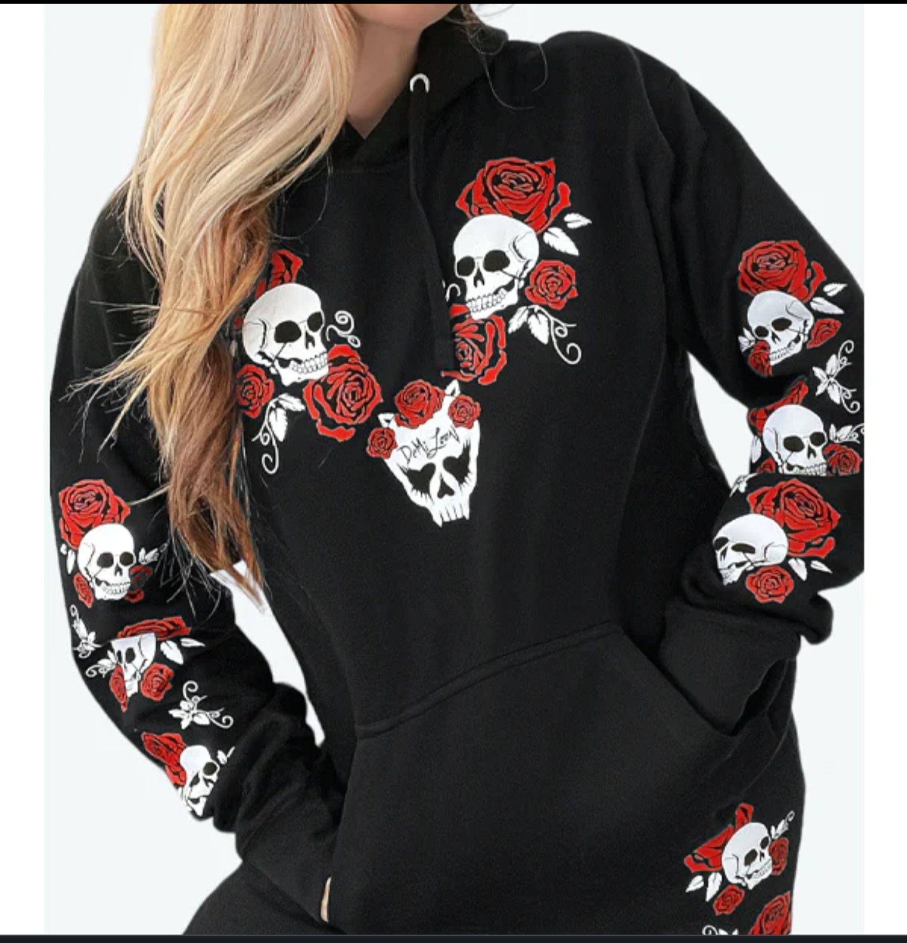 WOMEN'S LOVE TO DEATH SWEATSUIT