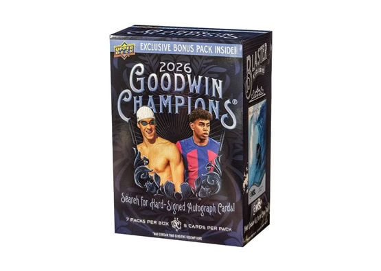 2026 UPPER DECK GOODWIN CHAMPIONS BLASTER BOX