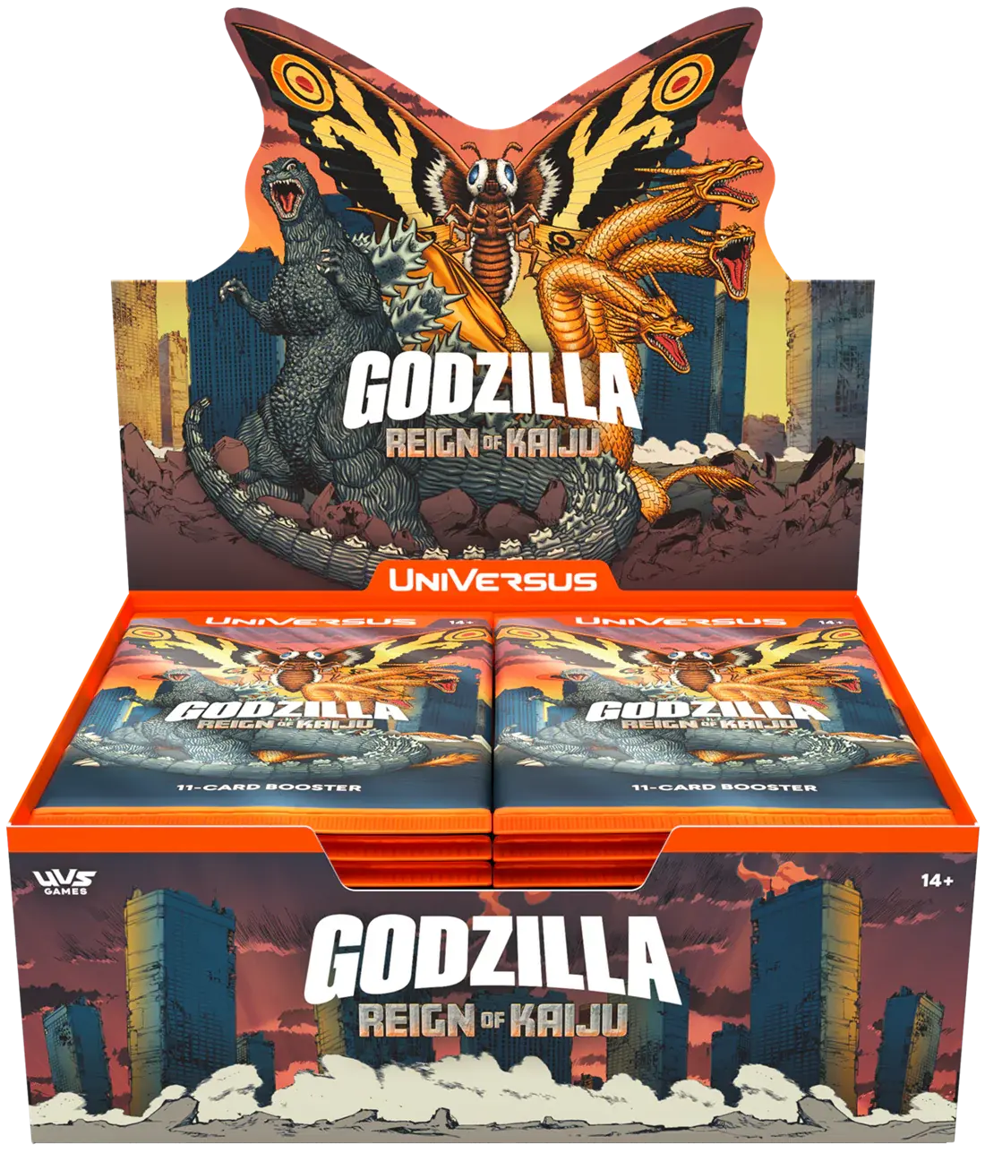 UniVersus Godzilla Reign Of Kaiju Booster Box