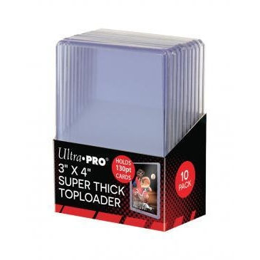 ULTRA PRO - TOPLOADERS - 130PT (10 COUNT)