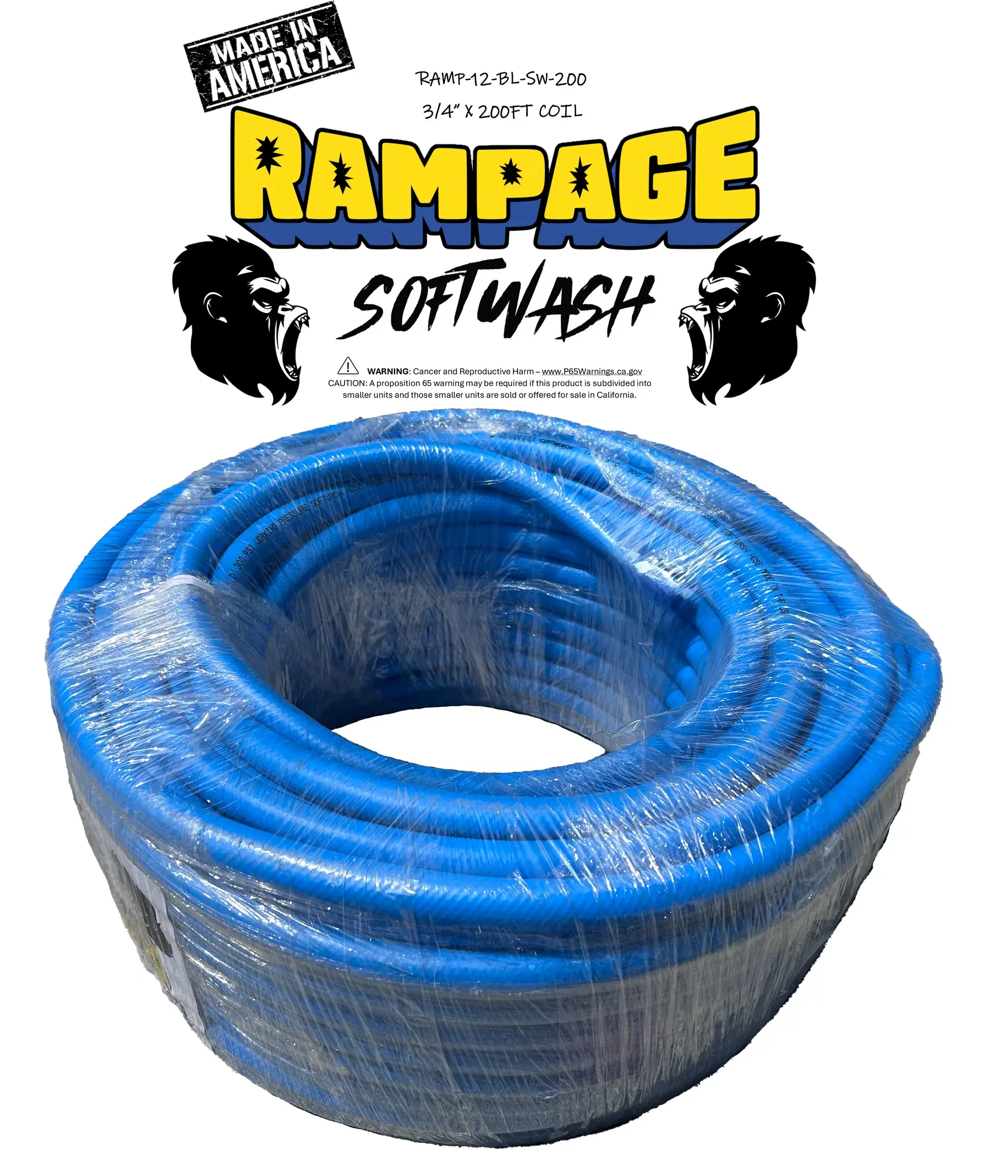 3/4" Rampage Chemical Hose - per foot