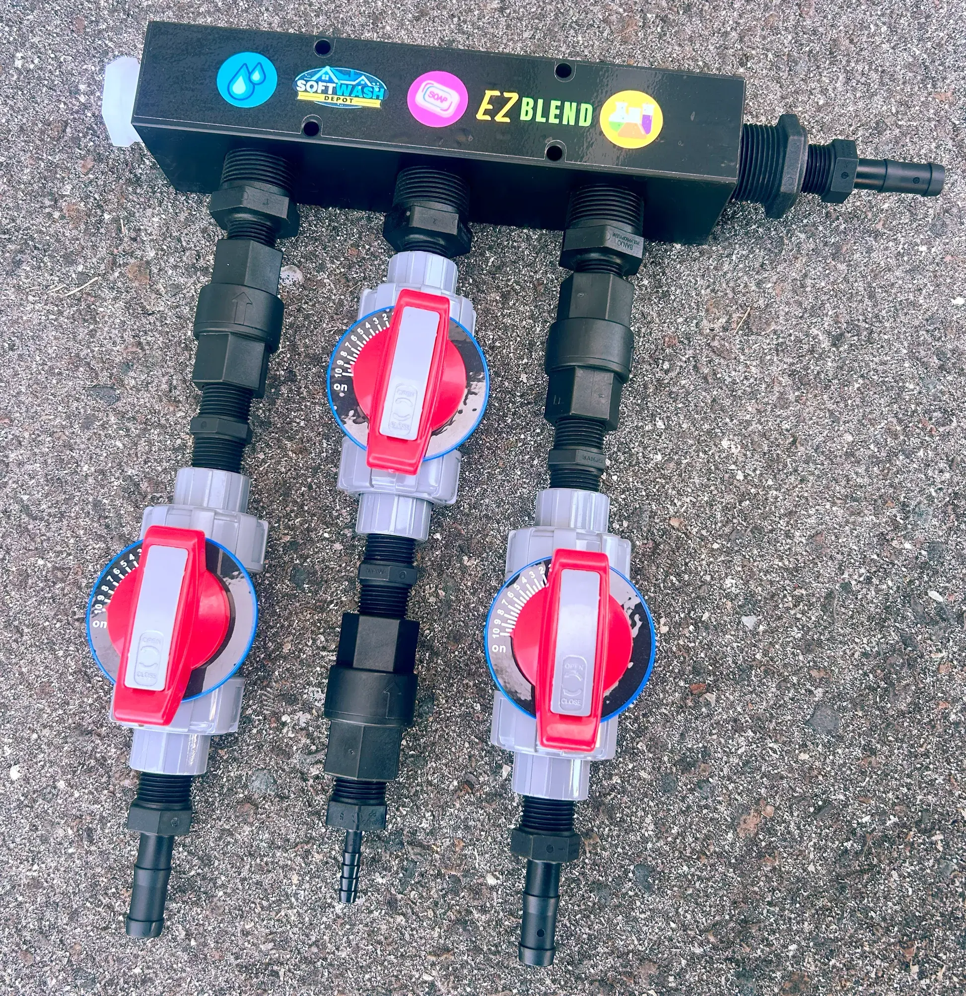 1/2” mixing manifold