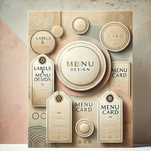 Packaging & Menu Card Design
