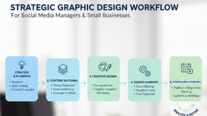 Strategic Synergy: Mastering Graphic Design Workflow for High-Impact Social Media and Small Business Growth