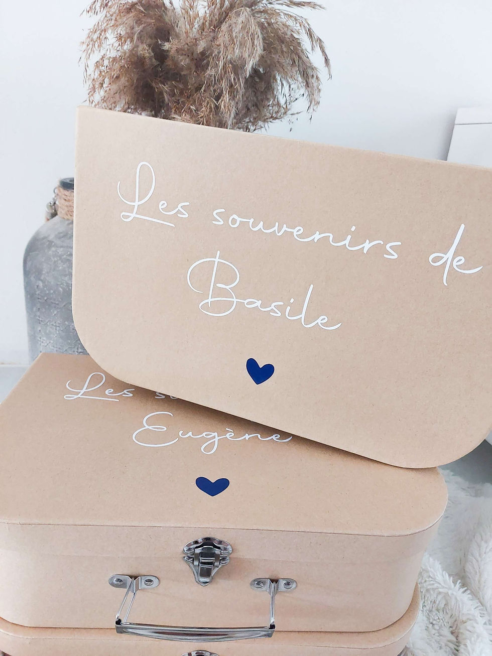 Miniature : Valise bébé boîte cadeau personnalisée 