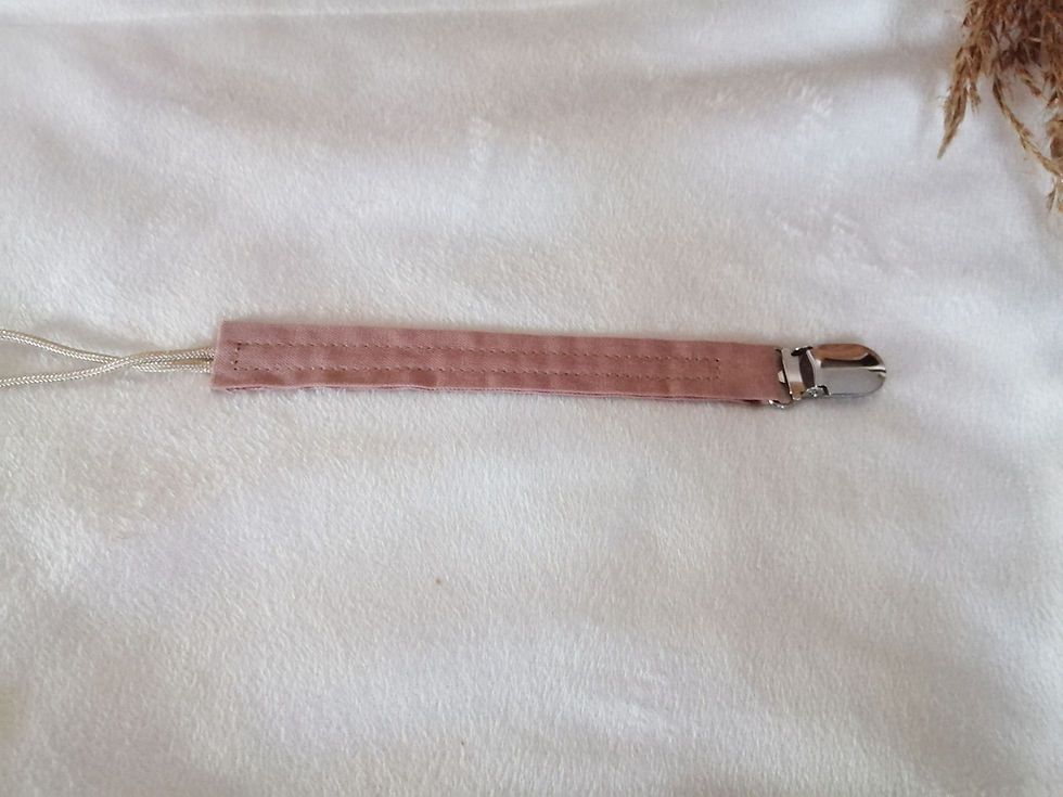 Miniature : Attache sucette en tissu